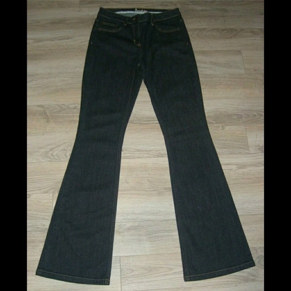 Boden Jeans Dark Blue Boot Leg Flare Tall Long 4 - Picture 3 of 8